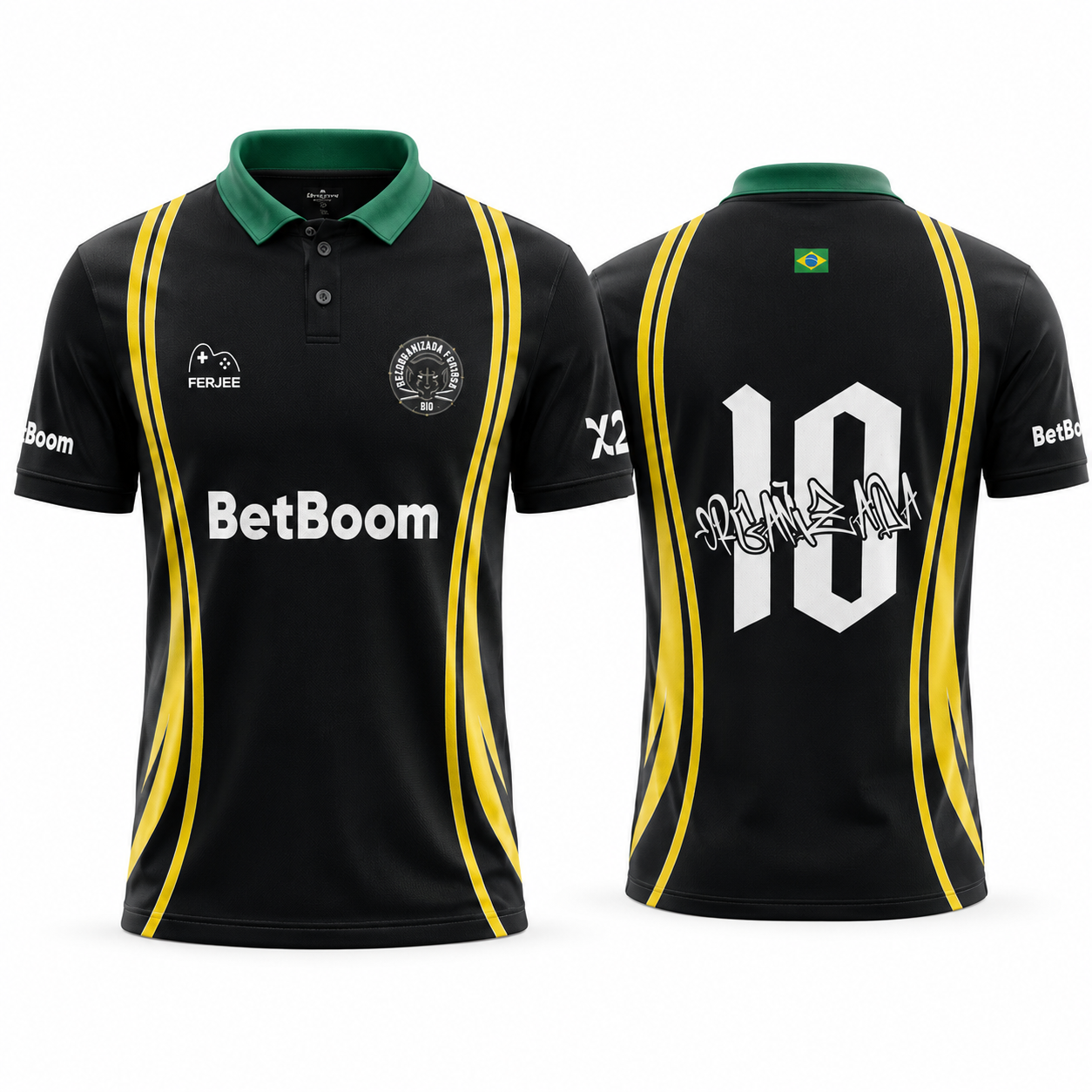 Jersey Flames Furiosa - Versão Pro