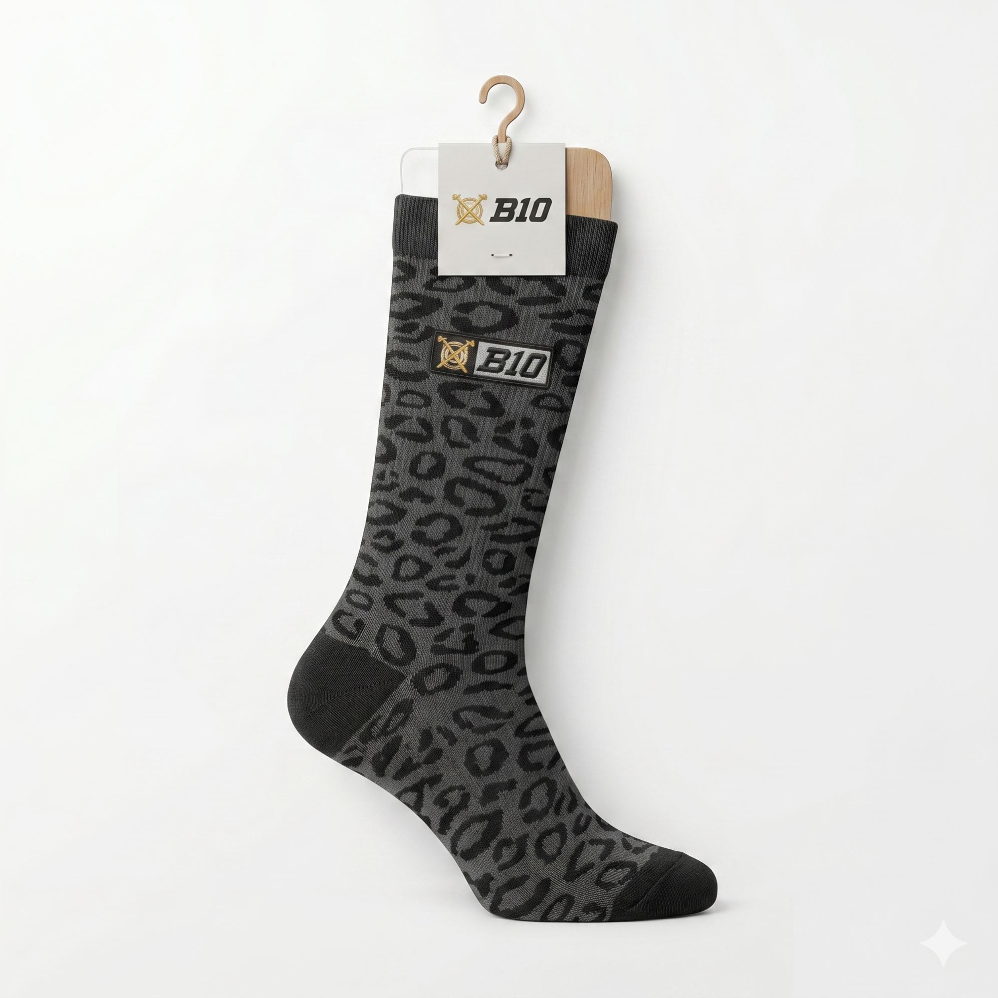 Meia Pantera Animal Print